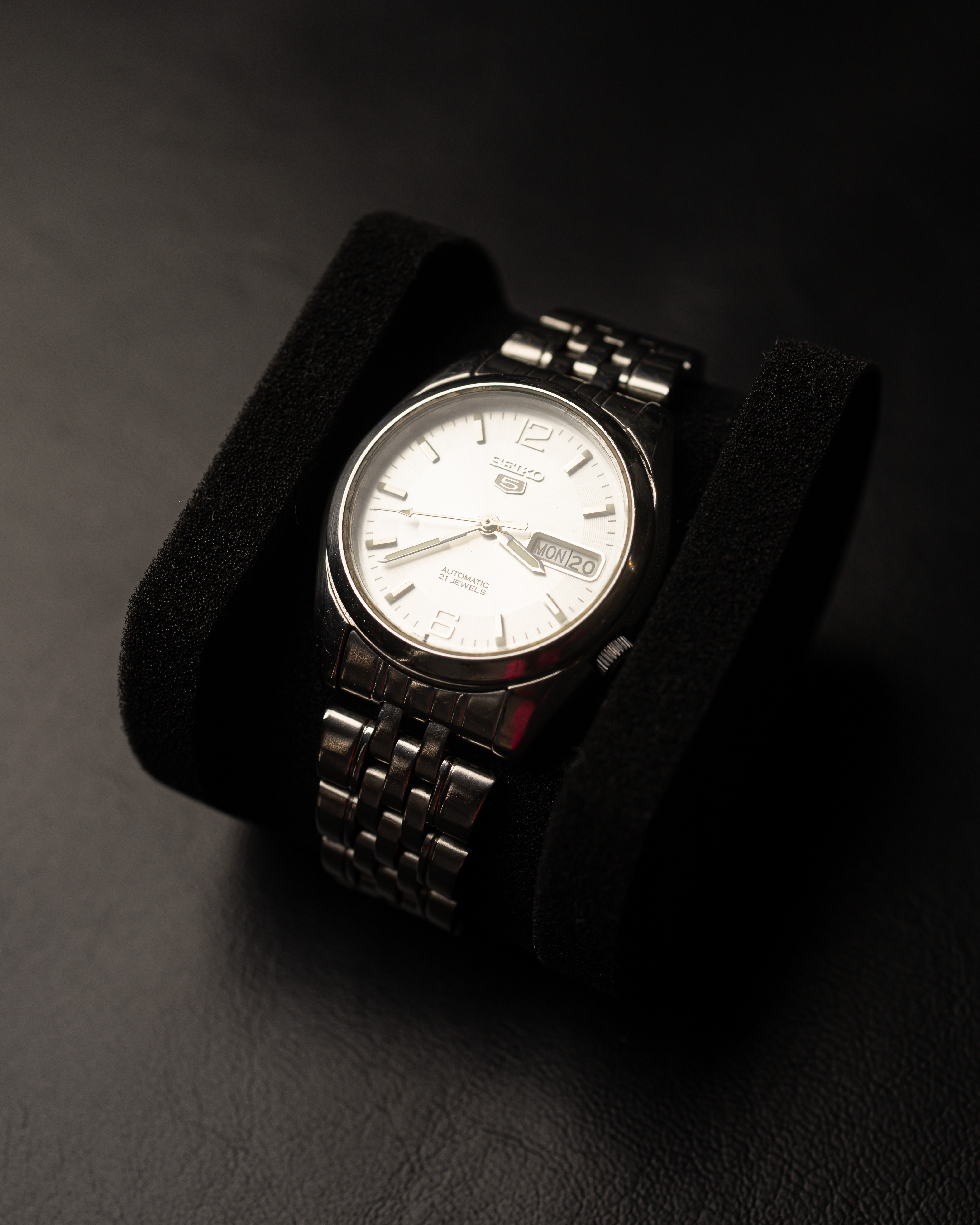 Seiko 5 Automático - Lateral