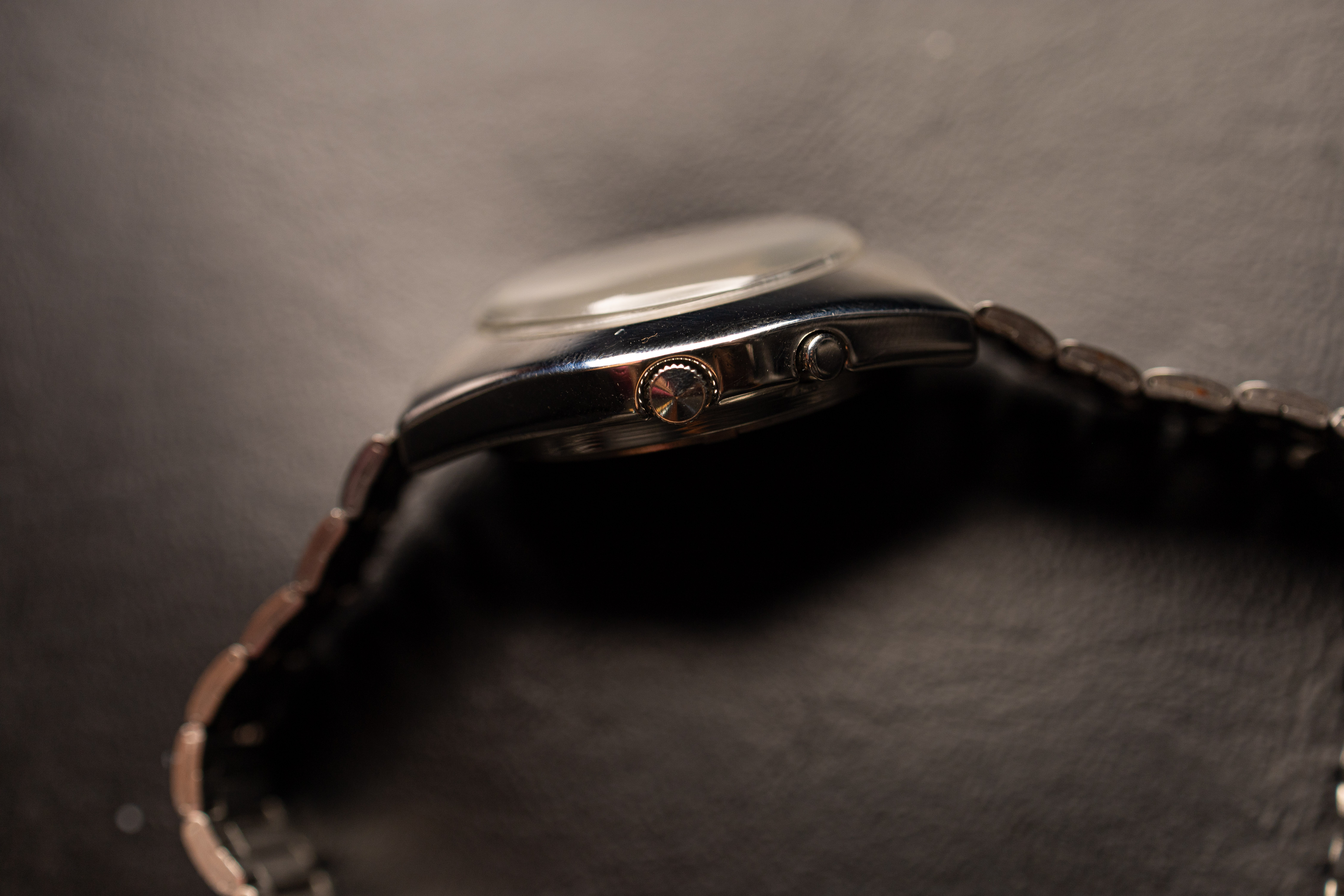 Omega De Ville Bi-Metal - Detalhe Mostrador