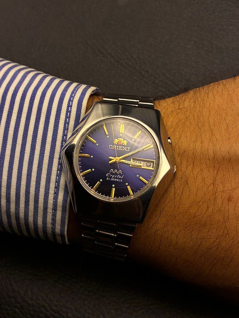 Orient AAA Azul - Pulso