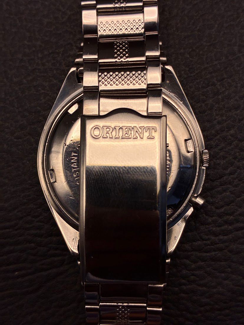 Orient 3 Estrelas Azul - Movimento